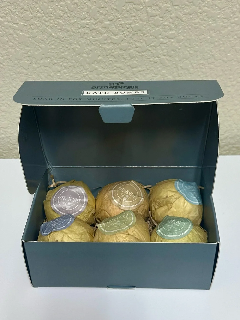 Art Naturals Bath Bomb Gift Set of 6 Nature’s Burst